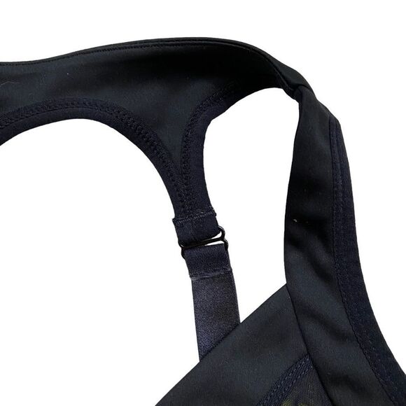 Fabletics Joliet High Impact Sports Bra Black and Yellow Size XL - Picture 4 of 14
